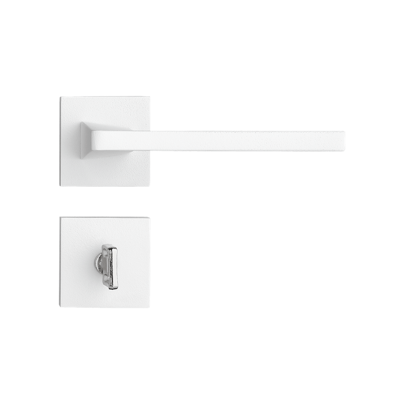 Fechadura-Karli-Banheiro-Branco-Textura Fechadura-Karli-Banheiro-Branco-Textura