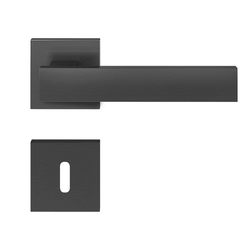 Fechadura-Retro-Grafite-Escovado-Interno Fechadura-Retro-Grafite-Escovado-Interno