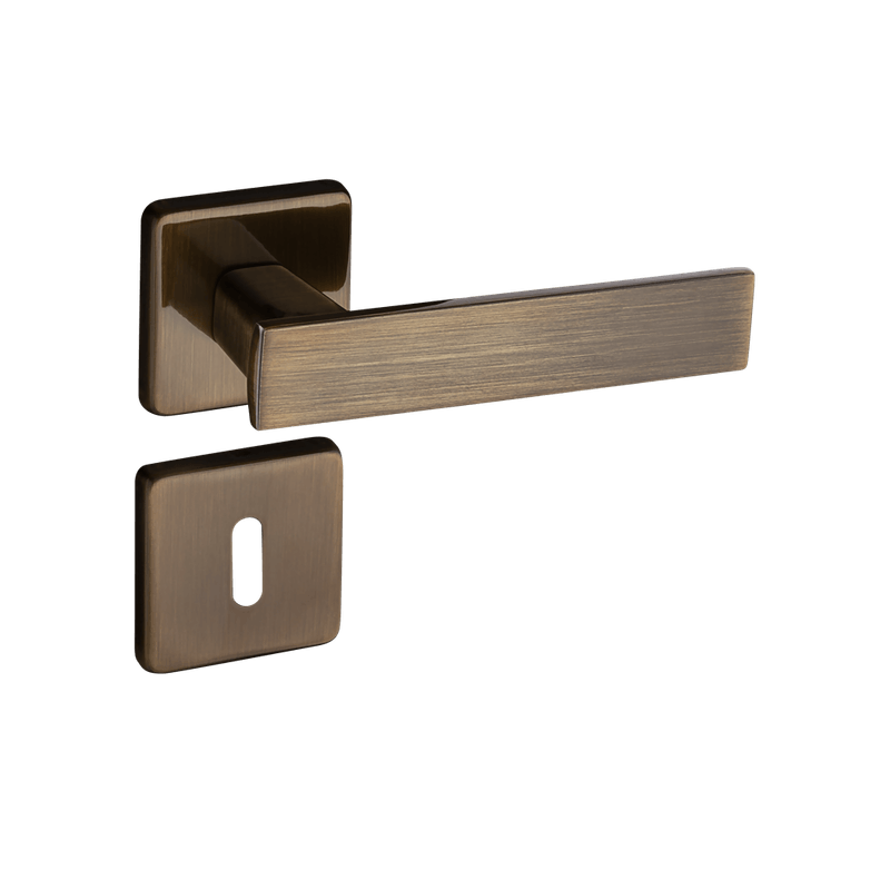 Fechadura Quadra Bronze Oxidado Interna - lojapado
