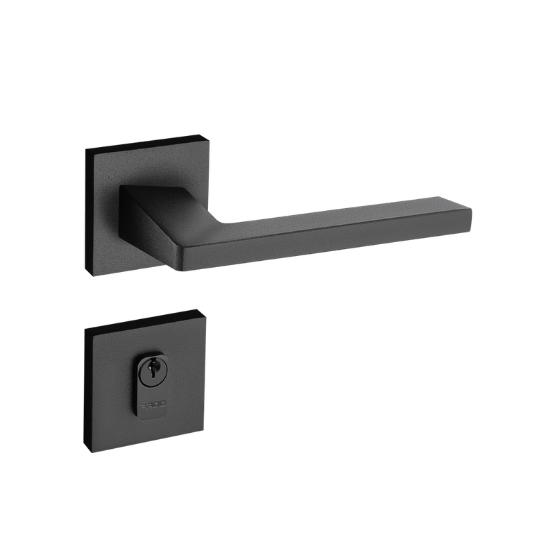 小物 KARLA Fechadura Karli Preto Texturizado Externa - lojapado