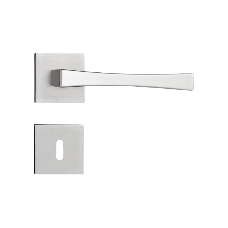 Fechadura-Vivaldi-Zamac-Cromo-Acetinado-Quarto Fechadura-Vivaldi-Zamac-Cromo-Acetinado-Quarto